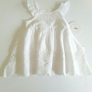 Burts Beeson white dress